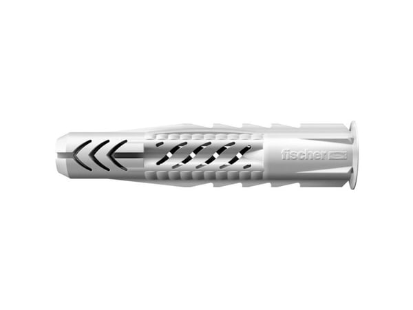 Fischer 90870, Veggplugg, Autoklavert porebetong, Betong, Gipsfiberplater, Gipsplater, Nylon, Grå, CE, 50 mm