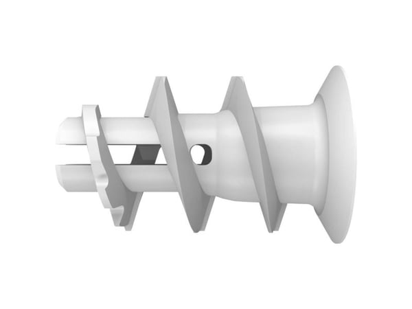 Fischer 45473, Veggplugg, Gipsplater, Nylon, Grå, CE, 22 mm