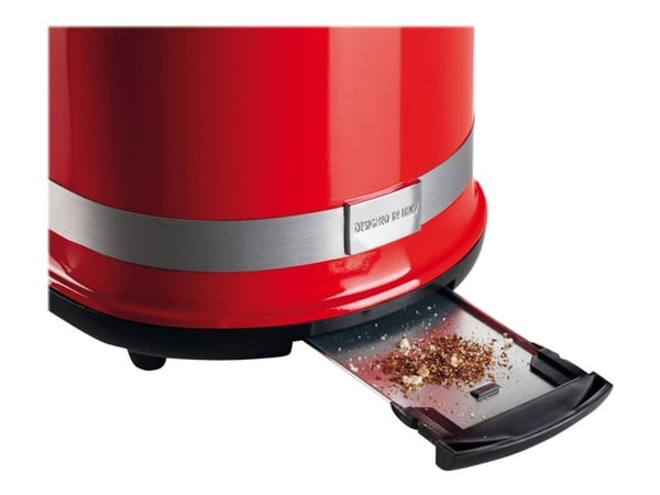 Ariete Moderna 0149 - Brødrister - 2 skive - 2 Spor - rød