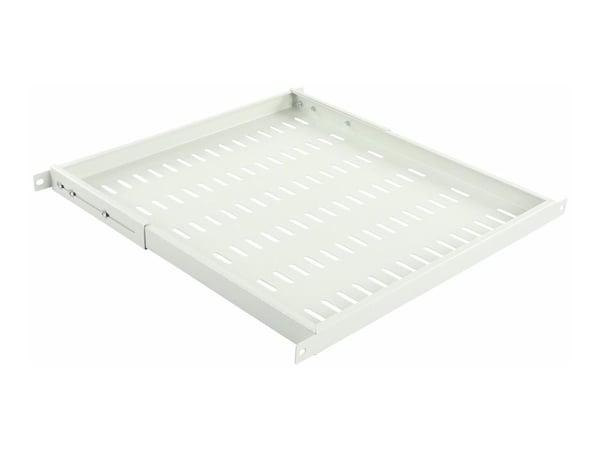 Lanview RAS800WH, hvit, 50 kg, 0,5U, 19", oval, 483 mm