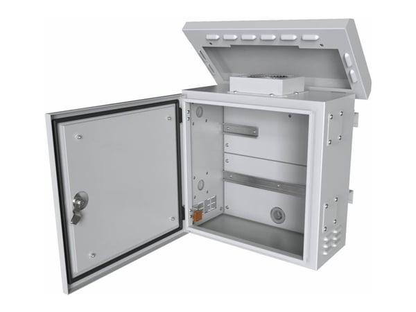 Lanview RCCTV006. Rackkapasitet: 0U, Internasjonal beskyttelse (IP)-kode: IP66. Vekt: 23,5 kg. Produktfarge: Hvit (RCCTV006)