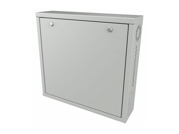 Lanview by Logon - Rack skap - 58 x 15, slim - veggmonterbar - hvit, RAL 7035 - 1U - 19"