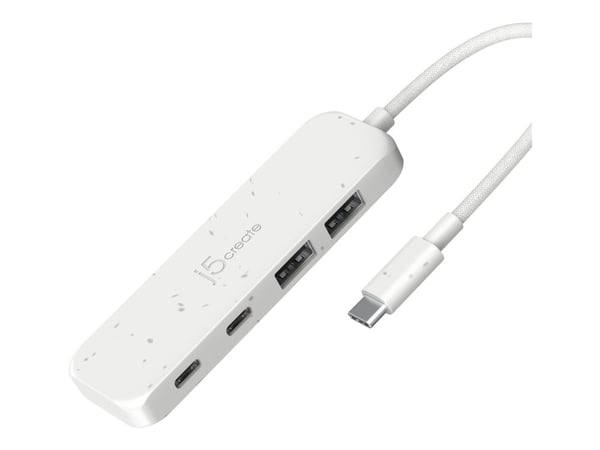 j5skapa miljövänlig USB-C till 4-portar Typ-C & Type-A Gen 2 Hub, USB 3.2 Gen 1 (3.1 Gen 1) Typ-C, USB 3.2 Gen 2 (3.1 Gen 2) Typ-A, USB 3.2 Gen 2 (...