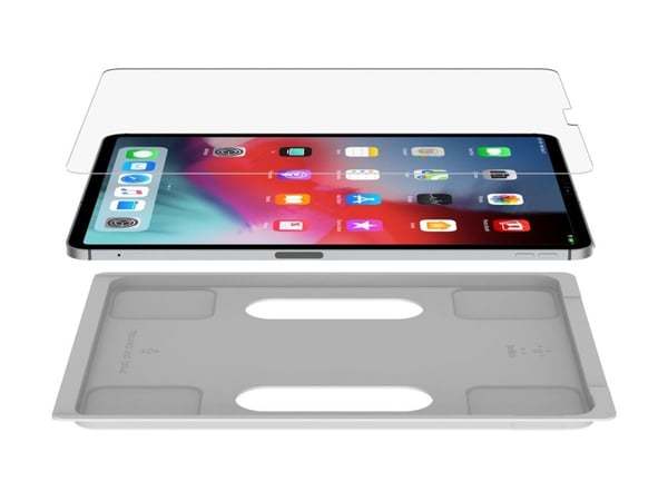 Belkin ScreenForce - Skjermbeskyttelse for nettbrett - glass - 12.9" - for Apple 12.9-inch iPad Pro (3. generasjon)