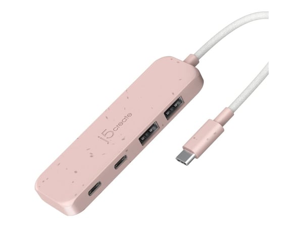 j5skapa miljövänlig USB-C till 4-portar Typ-C & Type-A Gen 2 Hub, USB 3.2 Gen 1 (3.1 Gen 1) Typ-C, USB 3.2 Gen 2 (3.1 Gen 2) Typ-A, USB 3.2 Gen 2 (...