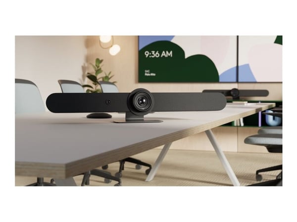 Logitech 960-001314, Ryhmävideoneuvottelujärjestelmä, 4K Ultra HD, 30 fps, 5x, 3x, Grafiitti