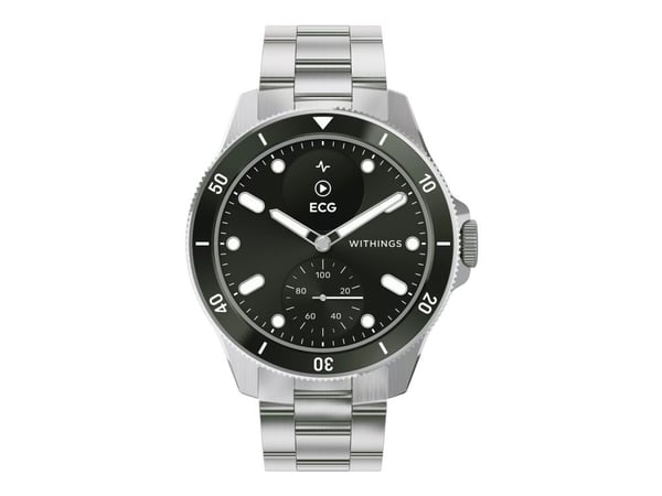 Withings ScanWatch Nova hybrid smartklokke 42 mm 0,63" OLED, grønn
