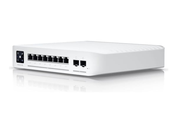 Ubiquiti UniFi USW-PRO-8-POE, Hallittu, L2/L3, Gigabit Ethernet (10/100/1000), Täysin kaksipuolinen, Power over Ethernet -tuki, 1U