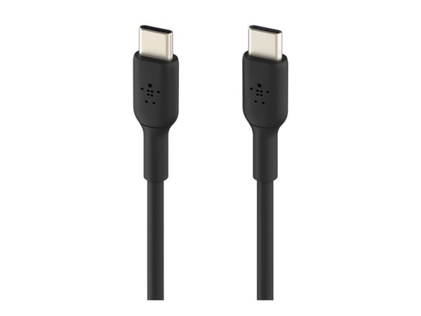 Belkin BoostCharge - USB-kabel - USB-C (hann) til USB-C (hann) - 2 m - svart