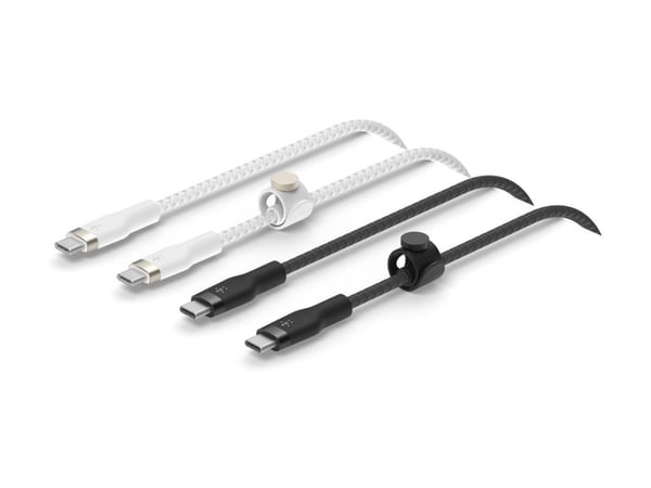 USB-C - USB-C punottu silikoni 1m kaksonen