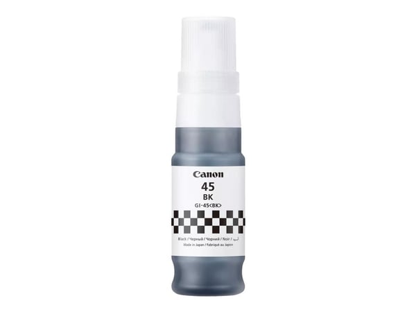 Canon GI-45BK, musta, 70 ml, 1 kpl, 3000 sivua, Kertapakkaus