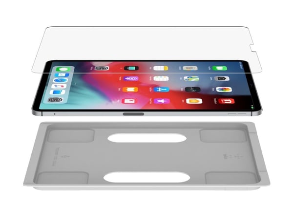 Belkin ScreenForce - Skjermbeskyttelse for nettbrett - glass - 11" - for Apple 11-inch iPad Pro (1. generasjon)