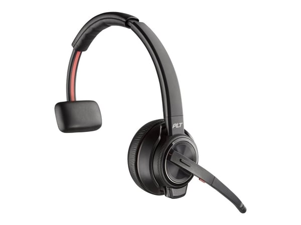 HP POLY SAVI 8210, Wireless, 20 - 20000 Hz, Office/Call center, 115 g, Headset, Black