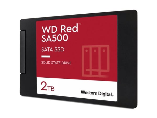 WD Red SA500 WDS200T2R0A - SSD - 2 TB - intern - 2.5" - SATA 6Gb/s