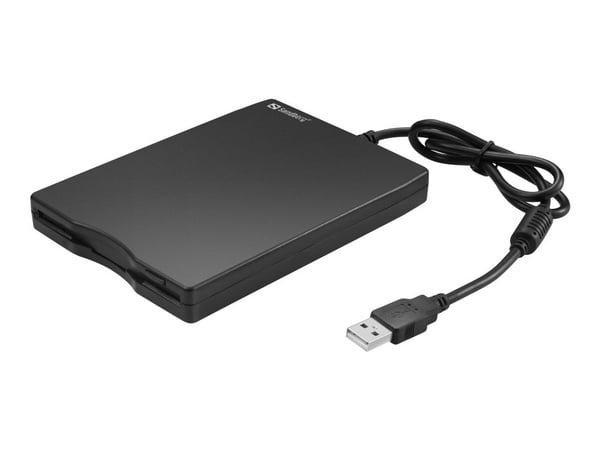 Sandberg USB Floppy Mini Reader - Platestasjon - Diskett (1.44 MB) - USB - ekstern