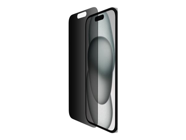 Belkin OVA147ZZ, 15,5 cm (6.1"), Älypuhelin, Kehyksetön näytön yksityisyyssuodatin, 9H, Antimikrobinen, Yksityisyys