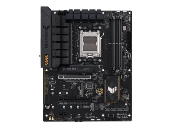 ASUS TUF GAMING B650-E WIFI - Moderkort - ATX - Socket AM5 - AMD B650 Chipuppsättning - USB-C Gen2, USB 3.1 Gen 2 - Wi-Fi 6E, Bluetooth - inbyggda ...