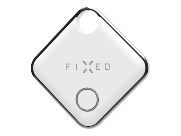 FIXED Tag - Smart tracker for mobiltelefon, nettbrett, smart armbåndsur - with Find My support - hvit