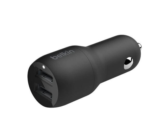 Belkin Boost Charge, Auto, Tupakansytytin, 1 m, Musta
