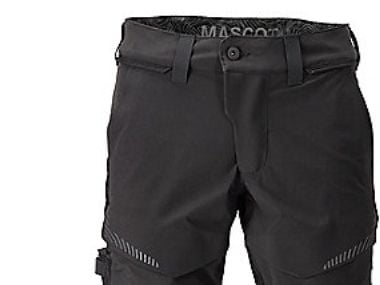 MASCOT® WORKWEAR MASCOT® CUSTOMIZED Shorts, stretch, lav vægt model 22149-605 sort 29C47