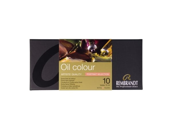 Rembrandt oljemaling portrettsett | 10 x