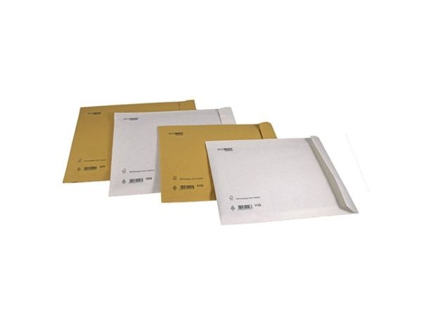 Boblepose, Boblekuvert, 120 x 175 mm Kort side åben, hvid, vægt: 0.014 kg pakke a 200 stk, palle a 3
