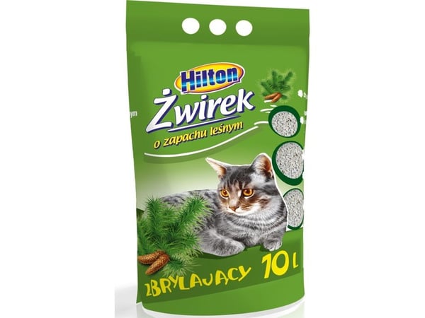 HILTON bentonit klumpende skovkattegrus - 10 l