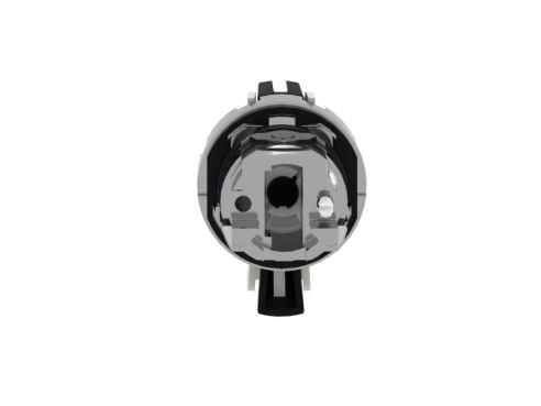 Schneider Electric ZB4, Nappi, Musta, IP67, IK06, Luokka I, 48 g