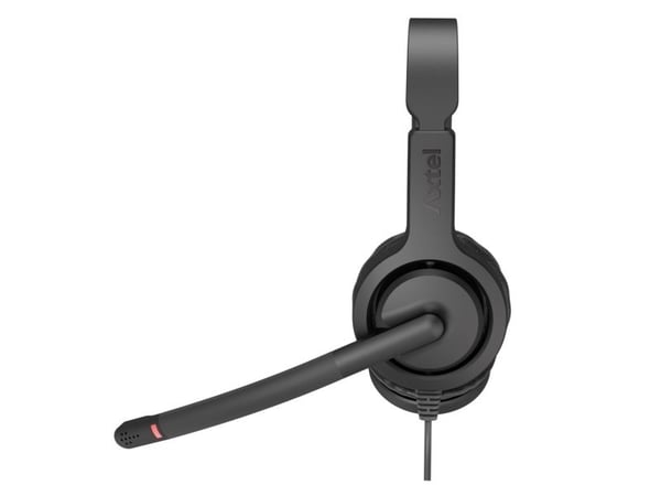 Axtel VOICE UC28-35 stereo USB-A, langallinen, toimisto/puhelukeskus, kuulokkeet, musta