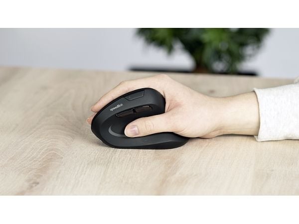 SPEEDLINK PIAVO Ergonomic Vertical - Vertikal mus - ergonomisk - trådløs - hengeboks