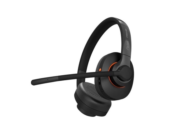 Axtel Pro BT duo, Trådløs, Kontor/kundesenter, Hodesett, Sort, Oransje