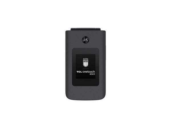 TCL OneTouch 4043, Simpukka, Kaksois-SIM, 8,13 cm (3.2"), 2 MP, 1380 mAh, Harmaa