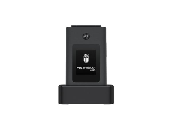 TCL OneTouch 4043, Simpukka, Kaksois-SIM, 8,13 cm (3.2"), 2 MP, 1380 mAh, Harmaa