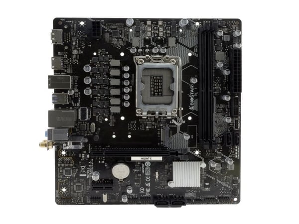 Biostar H610MT - Hovedkort - micro ATX - USB 3.2 Gen 1 - innbygd grafikk (CPU kreves)