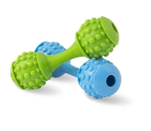 HILTON Dental Dumbbell i termoplastisk gummi 15 cm - hundelegetøj - 1 stk.