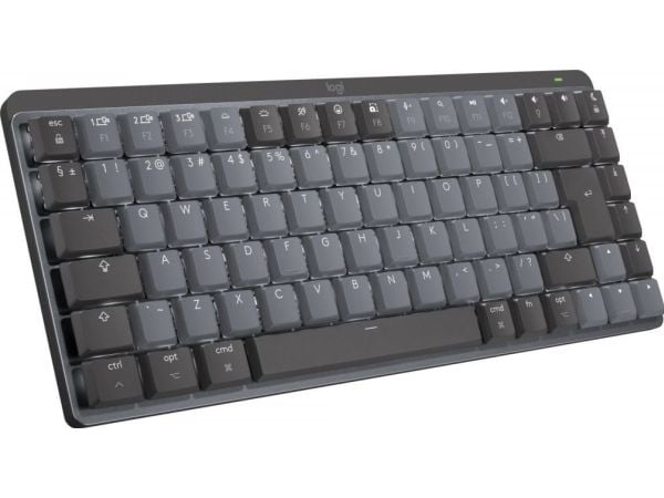 Logitech Master Series MX Mechanical Mini for Mac - Tastatur - bakbelysning - trådløs - Bluetooth LE - QWERTY - US International - tastsvitsj: Tact...