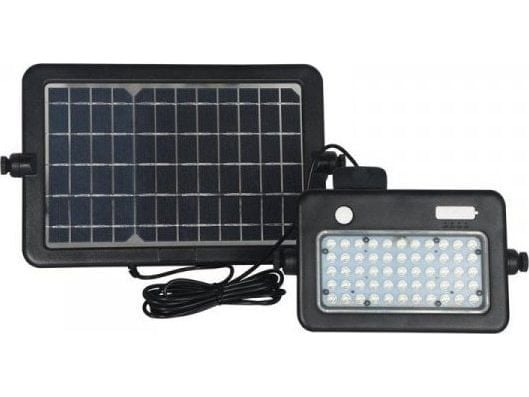 V-tac 10W LED projektør med solcelle 4000K (naturlig hvit)