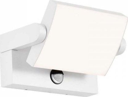V-Tac 17W LED vegglampe utendørs, hvit, 3000K, med bevegelsessensor