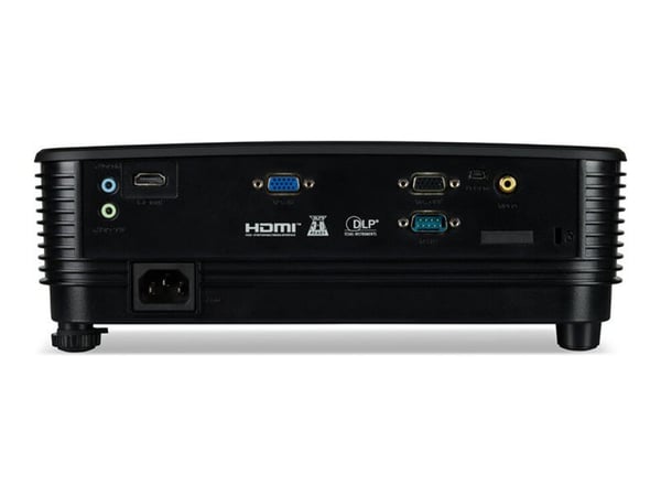 Acer X1229HP - DLP-projektori - kannettava - 3D - 4800 lumenia - XGA (1024 x 768) - 4:3
