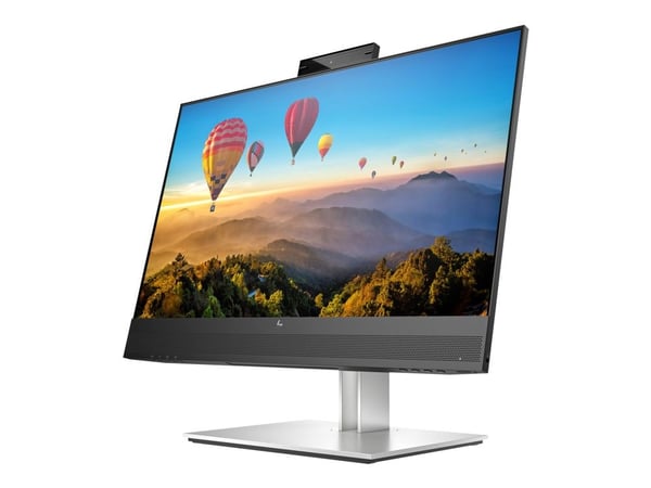 HP E24m G4 Conferencing - E-Series - LED-skjerm - 23.8" - 1920 x 1080 Full HD (1080p) @ 75 Hz - IPS - 300 cd/m² - 1000:1 - 5 ms - HDMI, DisplayPort...