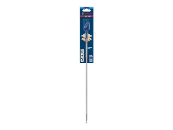 Bosch Expert SelfCut Speed - Fresekutter - for bløtt tre, løvtre - spadedel - flat - 24 mm - heksagonal - lengde: 400 mm