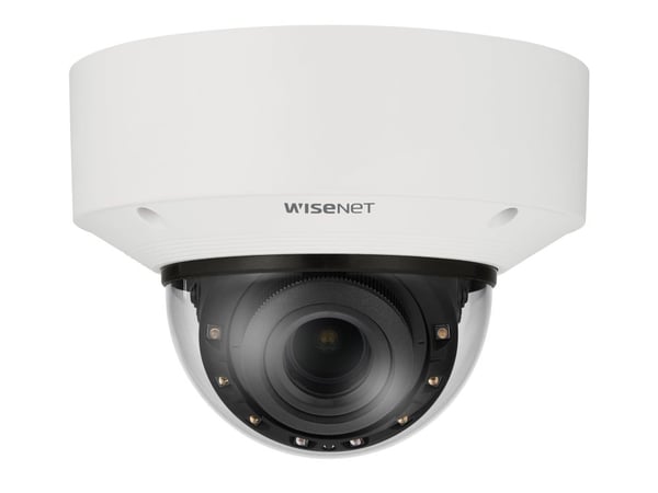 Hanwha Vision WiseNet X XNV-C9083R - Nätverksövervakningskamera - PLZ - kupol - utomhusbruk - vandalsäker - färg (Dag&Natt) - 3840 x 2160 - automat...