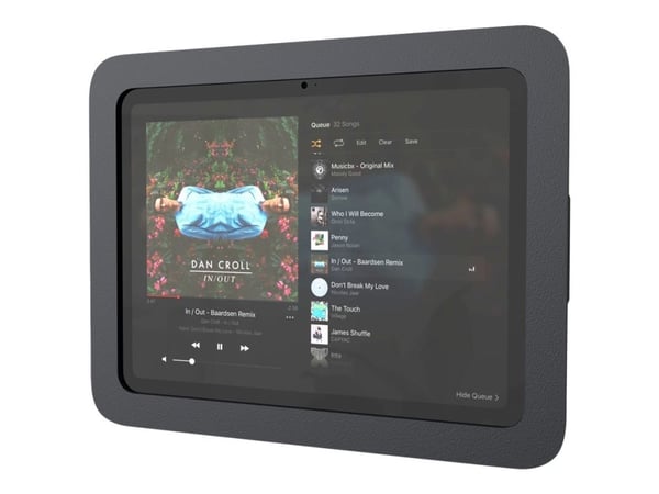 Heckler Wall Mount MX - Monteringssats (väggfäste) - låg profil - för surfplatta - stål - gråsvart - för Apple 10.9-inch iPad Wi-Fi (10:e generation)
