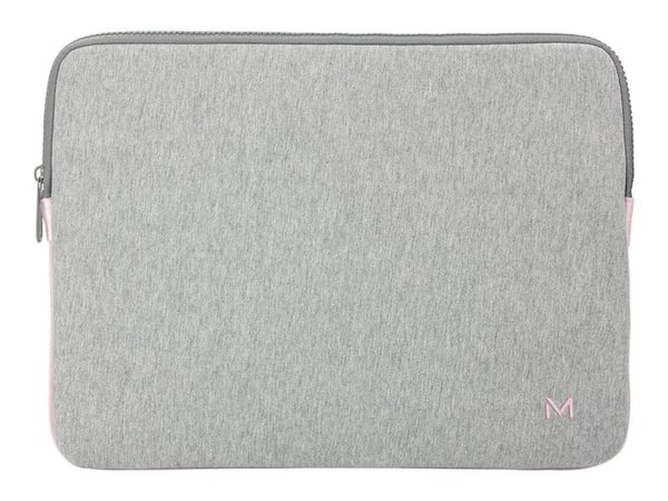 Mobilis Skin - Notebookhylster - minneskum - 12.5" - 14" - grå, rosa