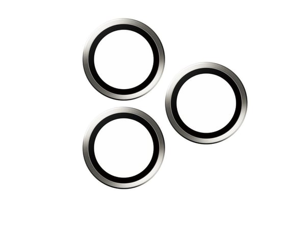 PanzerGlass ® Hoops® Titanium Camera Lens Protector White iPhone 15 Pro | 15 Pro Max, Apple, Apple - iPhone 15 Pro, Apple - iPhone 15 Pro Max, Asen...