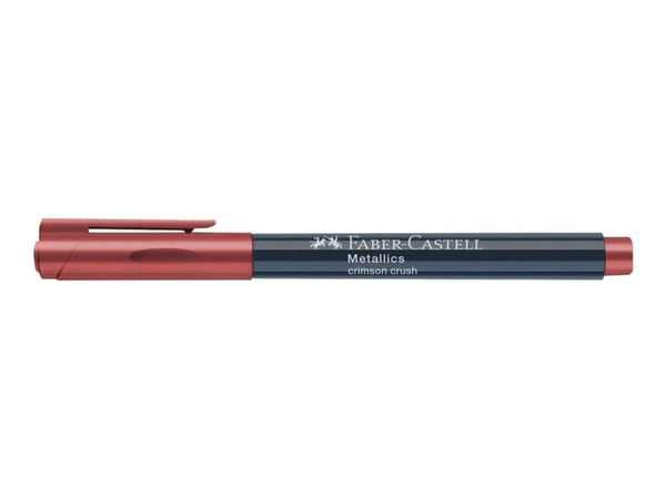 Faber-Castell Metallics - Markør - crimson crush - vannbasert blekk - 1.5 mm