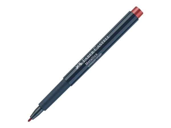 Faber-Castell Metallics - Markør - crimson crush - vannbasert blekk - 1.5 mm