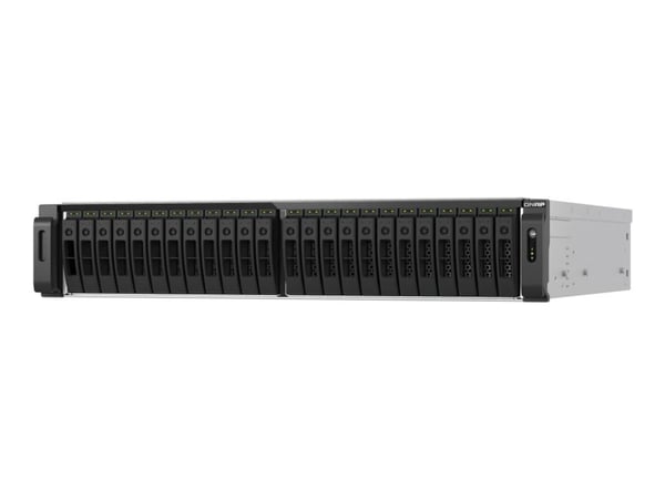 QNAP TS-H3077AFU-R5 - NAS-server - 30 brønner - kan monteres i rack - SATA 6Gb/s - RAID 0, 1, 5, 6, 10, 50, 60, JBOD - RAM 32 GB - 2.5 Gigabit Ethe... QNAP TS-H3077AFU-R5 - NAS-server - 30 brønner - kan monteres i rack - SATA 6Gb/s - RAID 0, 1, 5, 6, 10, 50, 60, JBOD - RAM 32 GB - 2.5 Gigabit Ethe...
