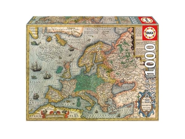 Educa 1000 Map Of Europe