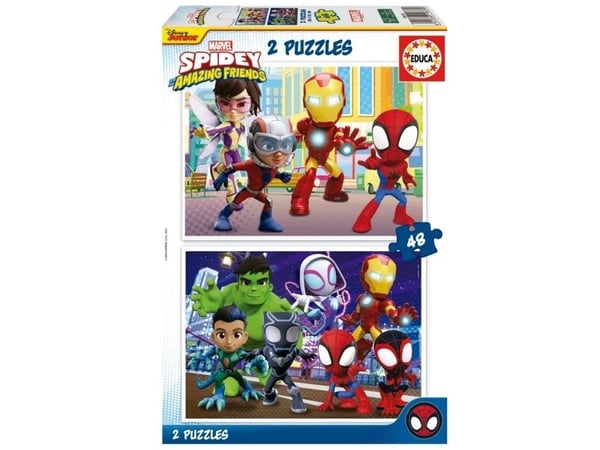 Educa 2x48 Spidey & His Amazing Friends